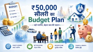 Budgeting ₹50,000 Salary Mein Monthly Budget Kaise Banaye? (Perfect Indian Breakdown)