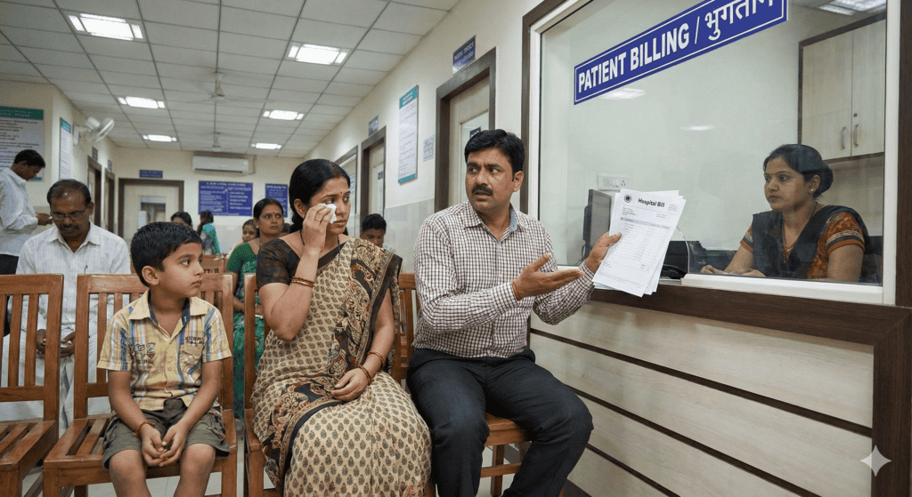 emergency fund na hone ki wajah se financial stress jhelta Indian family