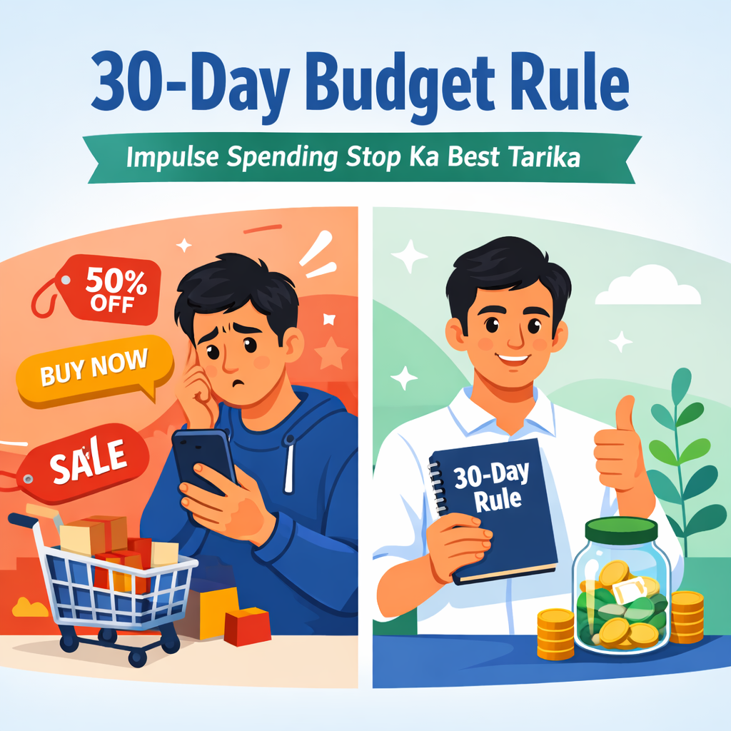 30 day budget rule to stop impulse spending in India