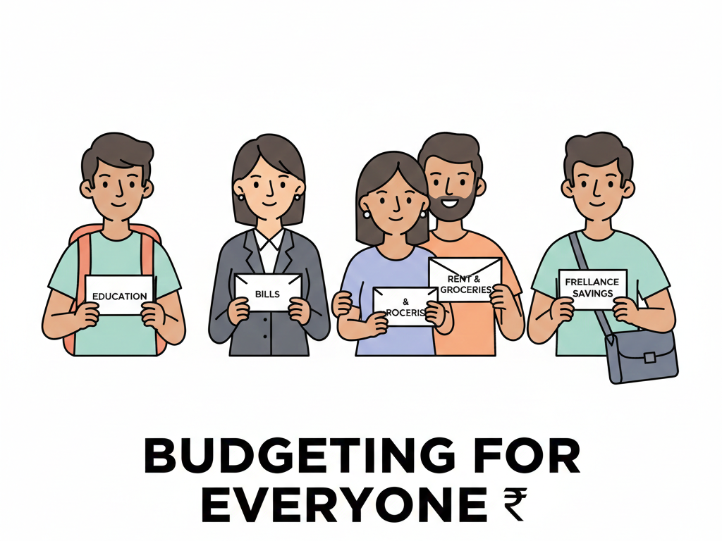Envelope budget system best for students salaried people couples and overspenders