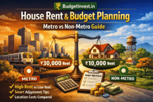 Budgeting House Rent Ke Sath Budget Kaise Banaye? | Metro & Non-Metro Guide