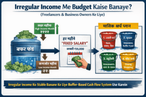 Budgeting Irregular Income Me Budget Kaise Banaye? (6 Practical Steps for Freelancers & Business)