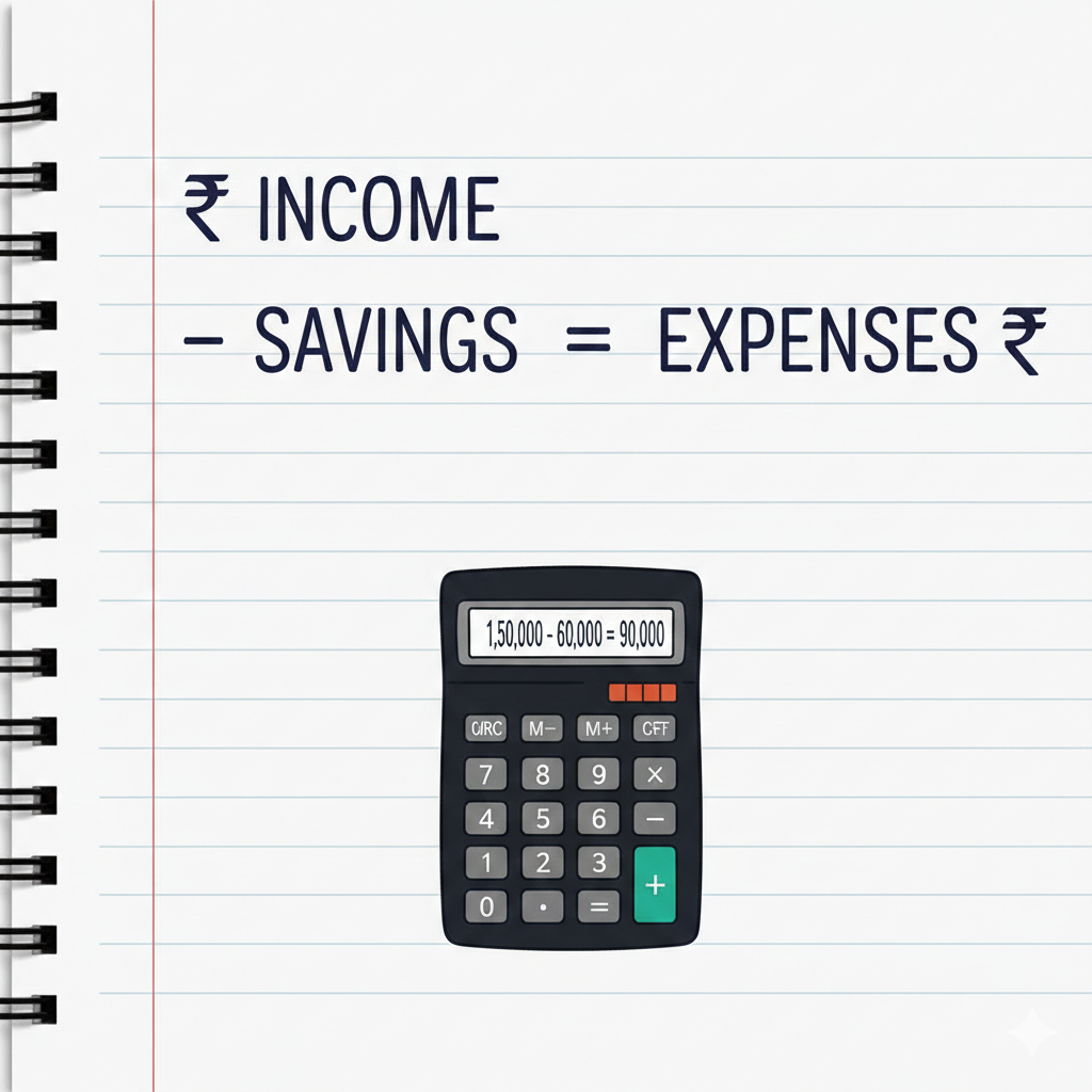 Rent and savings balance formula for managing high rent in India