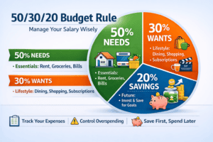 Budgeting 50/30/20 Budget Rule in India kya hai: Salary Ko Smart Tarike Se Divide Karne Ka Best Formula