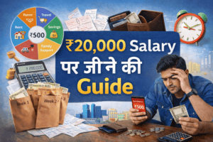 Budgeting ₹20,000 Salary Mein Budget Kaise Banaye: Survival Se Saving Tak Practical Plan