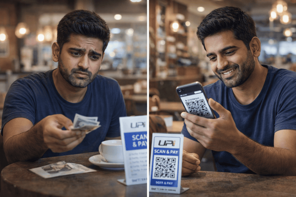 QR code payment addiction