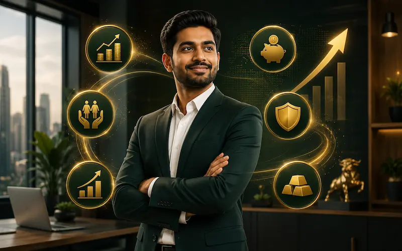 50000 salary saving strategy income rich asset poor trap india