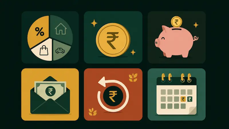 6 budgeting methods comparison india beginners easy medium difficulty