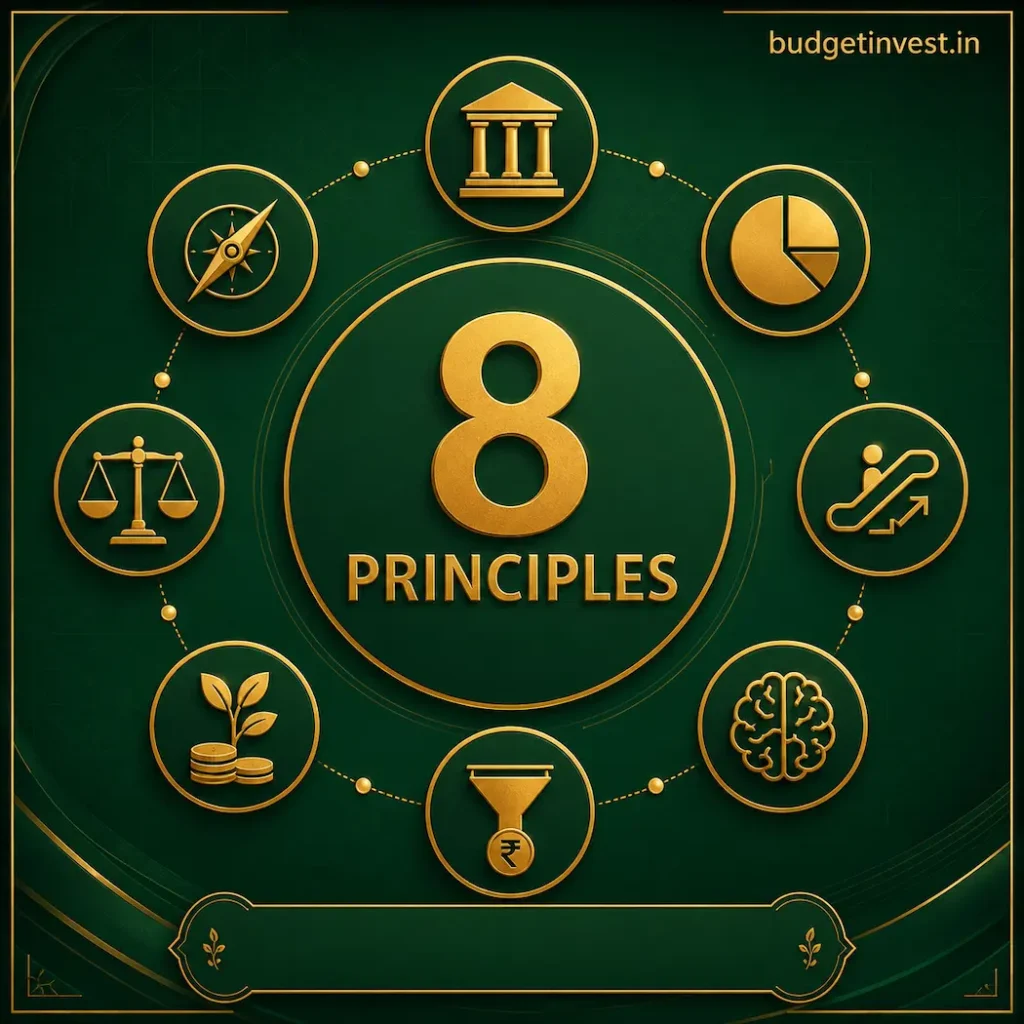 how to invest wisely india 8 principles asset allocation step up sip budgetinvest
