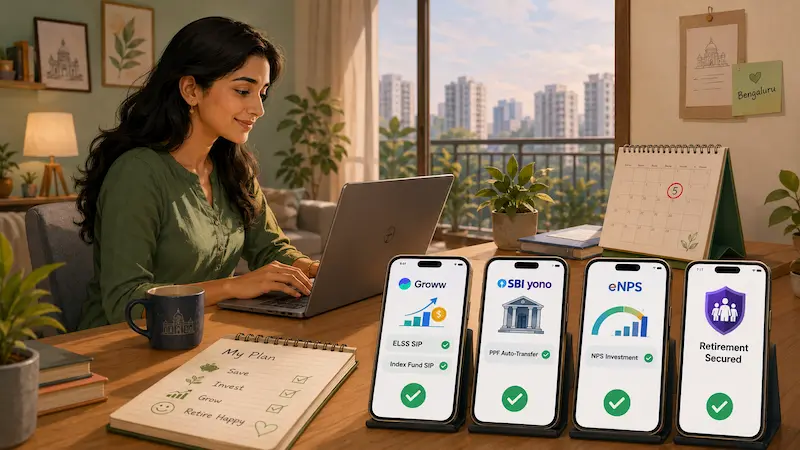 meera 27 it professional 5000 monthly portfolio tax saver setup india