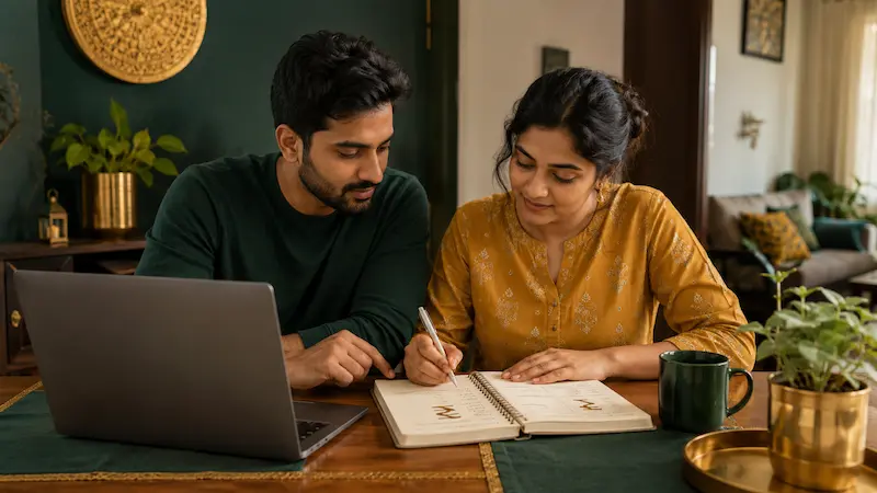 newly married couple budget plan india ghar ka kharcha planning
