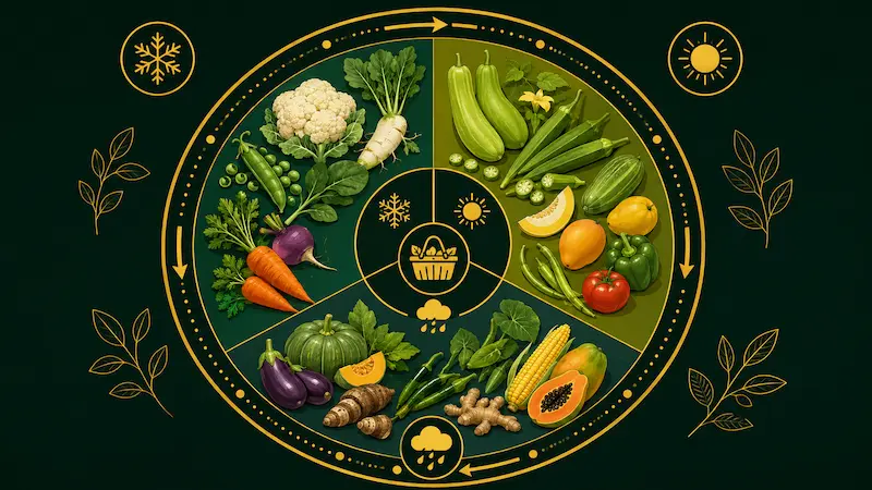 seasonal vegetables india buying calendar months cheap sabzi