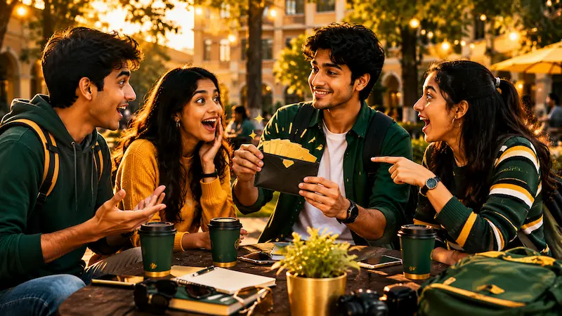 student peer pressure budget fun fund college friends outing india