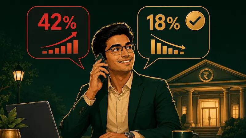 credit card bank se baat karo - interest rate kam karo hindi