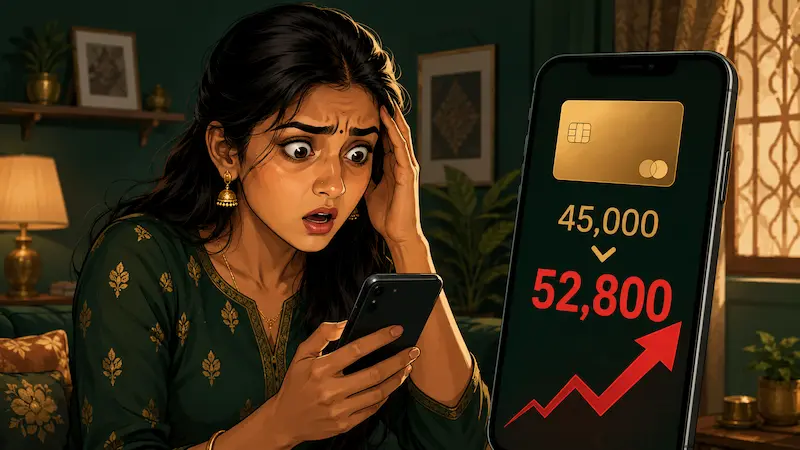 credit card minimum payment trap hindi - debt badhne ka sach
