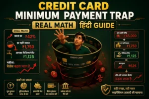 Budgeting Credit Card Minimum Payment Trap — वो Math जो Bank नहीं बताती