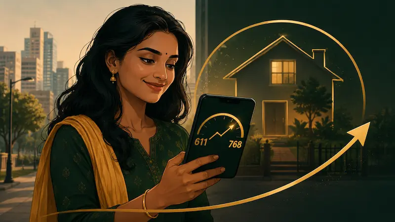 credit score kaise badhaye hindi - 600 se 750 improvement plan