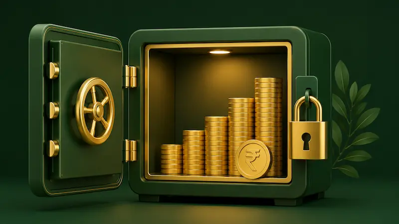 fixed deposit FD safe guaranteed return India bank