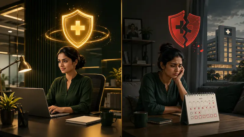 health insurance kaise le - employer insurance gap personal policy zaruri