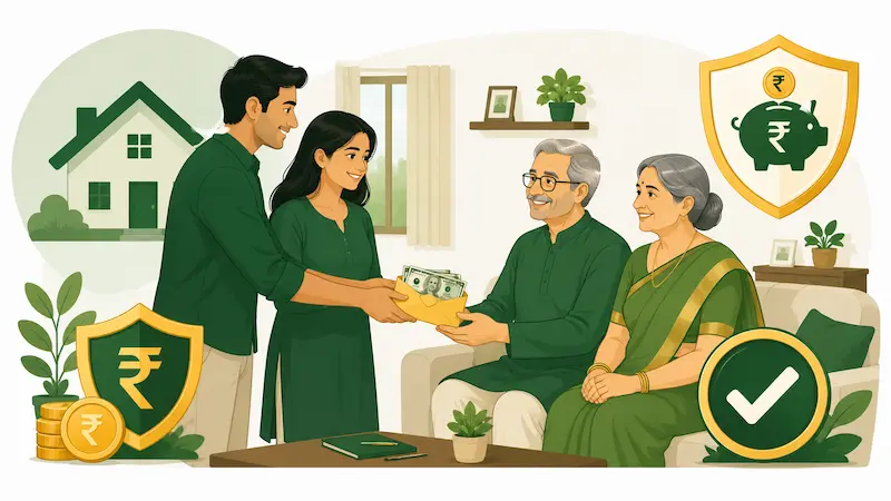 HRA parents rent tax saving India legal strategy