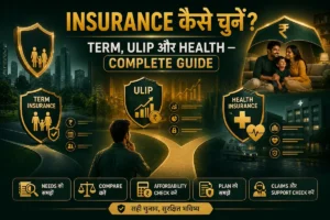 Insurance kaise chune? Term, ULIP और Health — Complete Guide