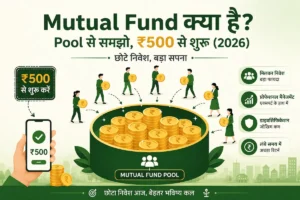 Mutual Fund क्या है? — Pool से समझो, ₹500 से शुरू (2026)