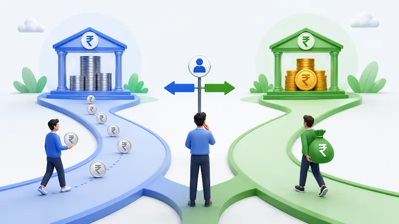 RD vs FD when to choose India monthly saver lumpsum