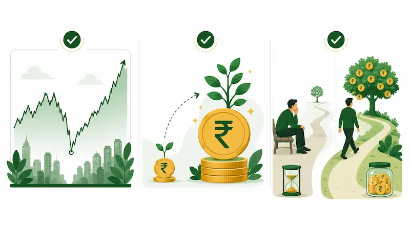 SIP myths India busted market crash fear beginners