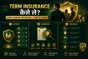 term insurance kaise le? Cover, Company और Process — Complete Guide