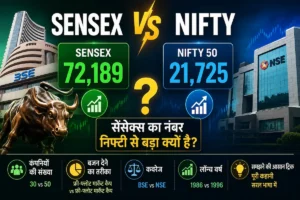 Sensex vs Nifty in Hindi: सेंसेक्स का नंबर निफ्टी से हमेशा बड़ा क्यों होता है?