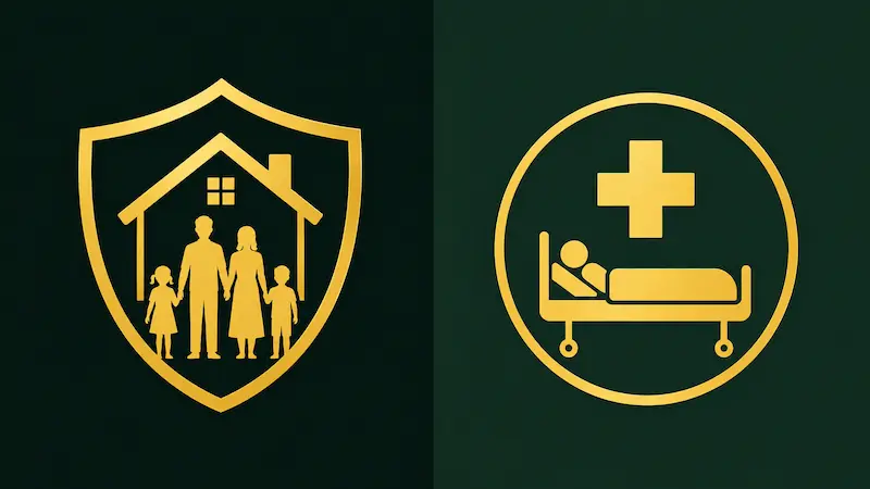 Term insurance aur health insurance ka antar