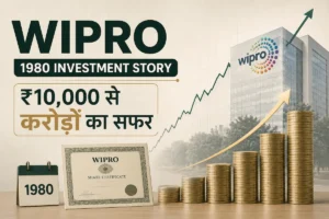 Wipro 1980 Investment Story: शेयर बाज़ार में ₹10,000 से 1,400 करोड़ तक का सफर (Power of Compounding)