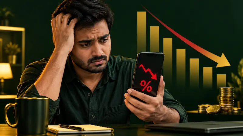 Mutual fund me XIRR negative kyu aata hai – negative return देखते हुए परेशान investor