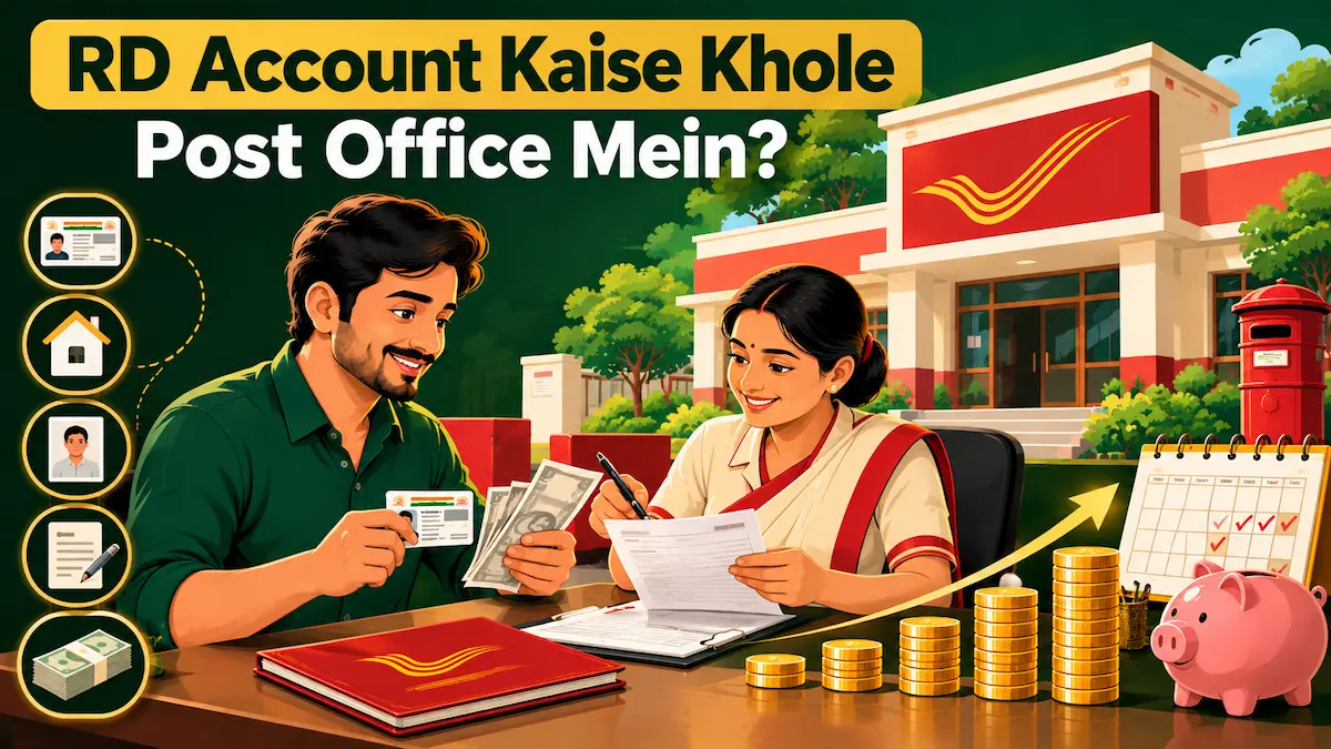 RD Account Kaise Khole Post Office Mein – पोस्ट ऑफिस में RD खाता खोलने की प्रक्रिया